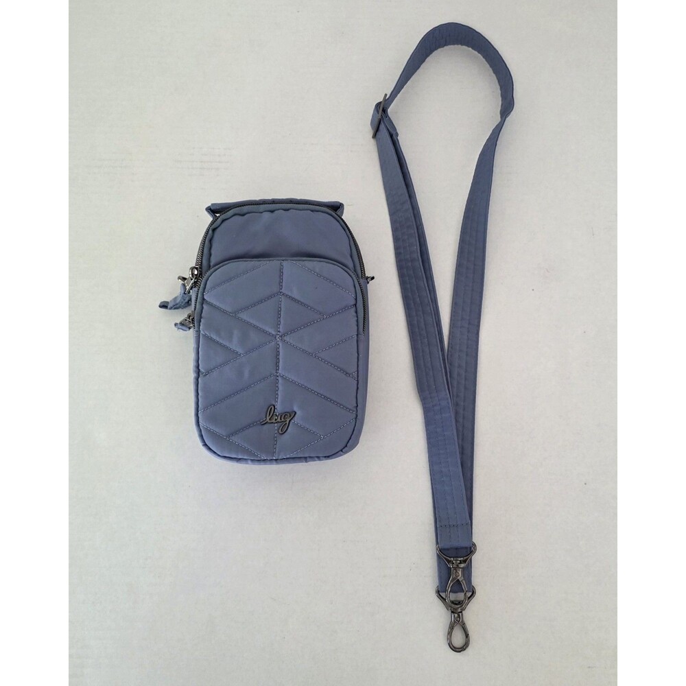 Lug Skeeter Mini Crossbody Convertible Bag Blue Moon Dragonfly Adjustable Strap - Picture 2 of 14